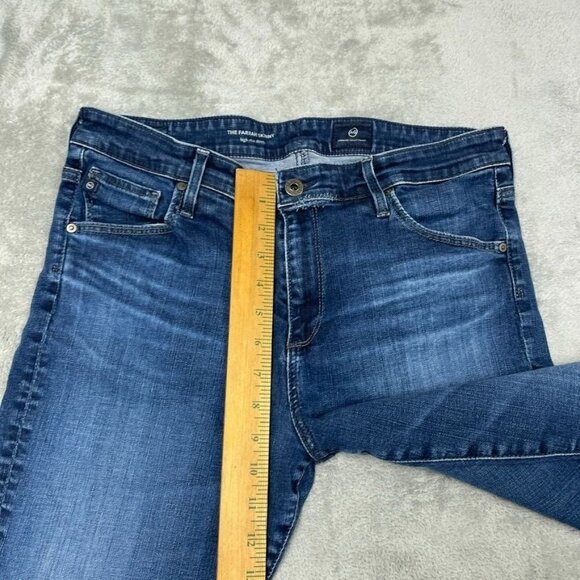 AG Adriano Goldschmied The Farrah Skinny High-Rise Jeans Womens Size 27 a0188 - Picture 7 of 11